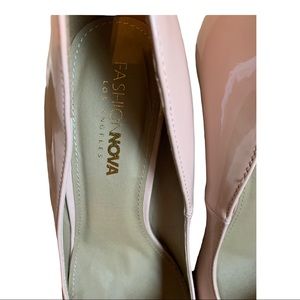 Fashion Nova Nude Pumps; Size 8.5
